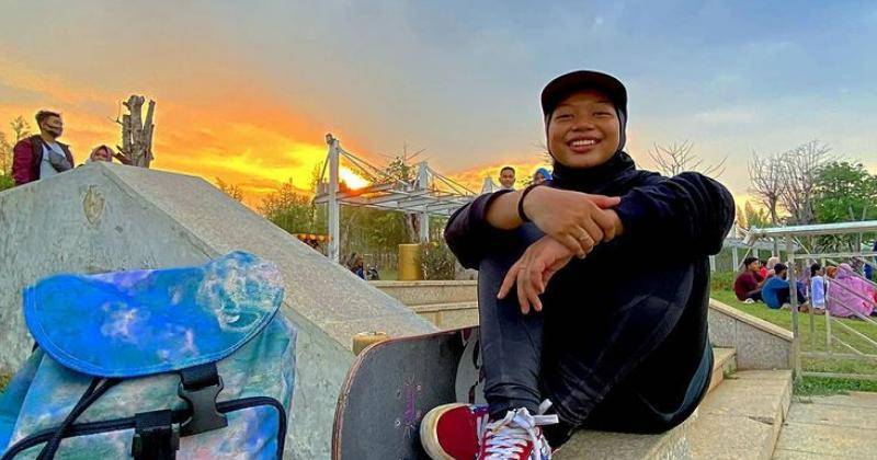 Eksklusif: Sebagai Atlet Skateboard dengan Segudang Prestasi, Apa Bentuk Dukungan Orangtua Nyimas Bunga Cinta?