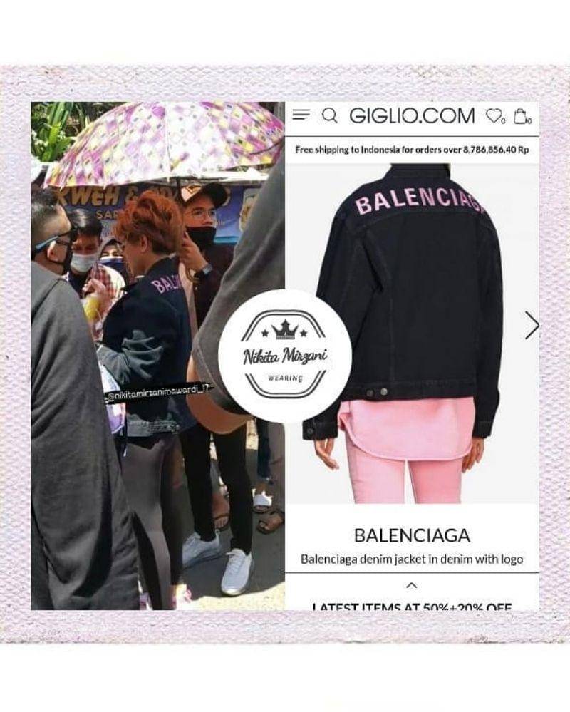 Instagram.com/nikitamirzanimawardi.wearing