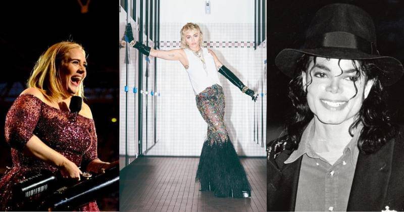 Instagram.com/adele/mileycyrus/michaeljackson