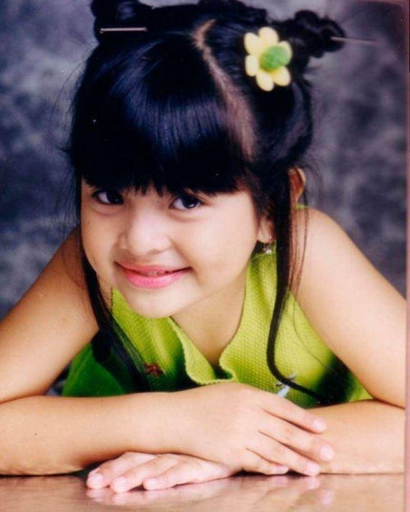 Foto Tasya Kamila saat kecil - Instagram.com/tasyakamila