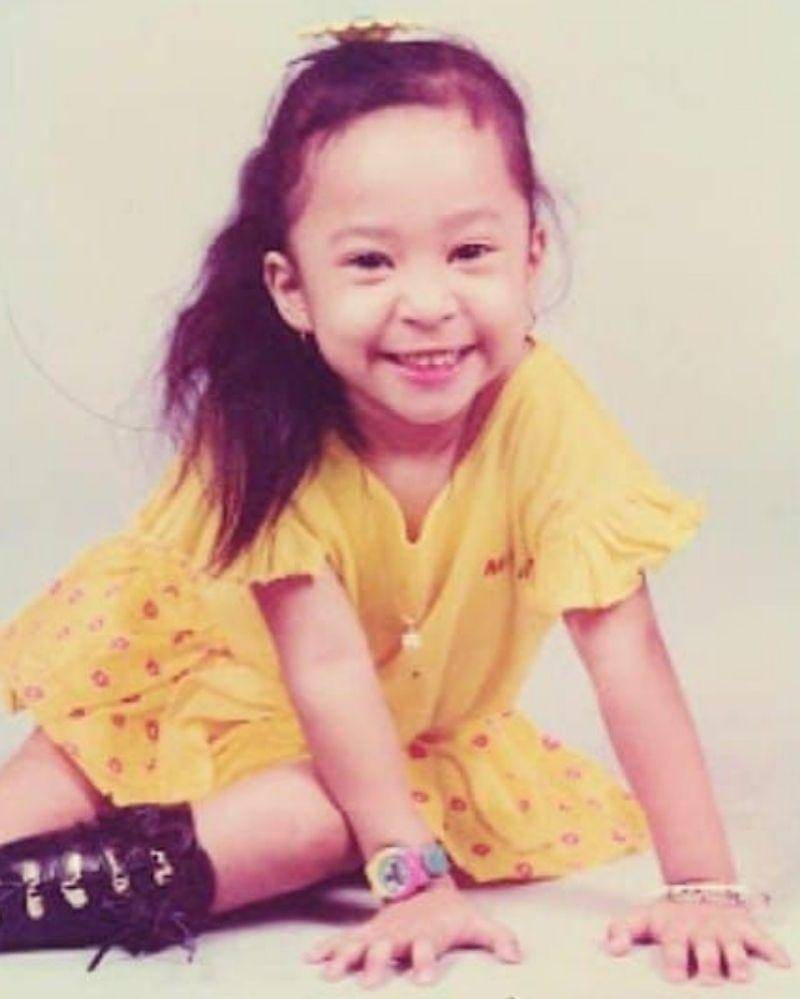 Foto Chikita Meidy saat kecil - Instagram.com/chikitameidy