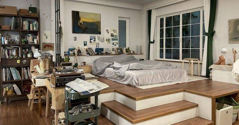 Potret kamar tidur Yu Na-Bi di Nevertheless - Dok. NAVER