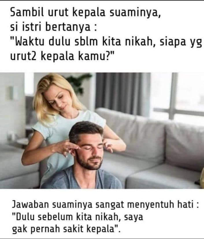 Diam seribu bahasa saat ditanya istri