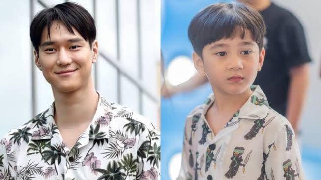 (Dari kiri ke kanan) Go Kyung Po, Rafathar - twitter.com/kyungsoowoo