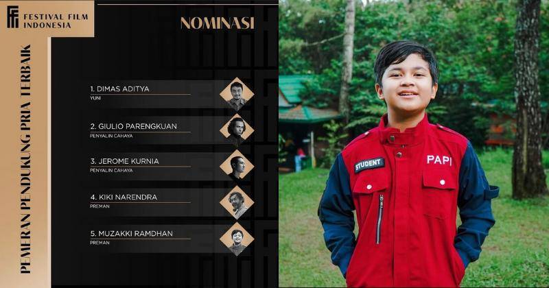 Bangga! Muzakki Ramdhan Jadi Aktor Cilik yang Masuk Nominasi FFI 2021