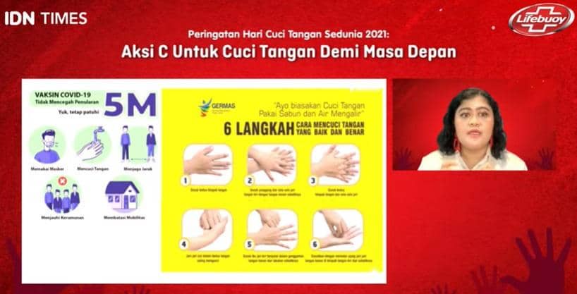 Webinar Aksi C dari Lifebuoy x IDN Times (YouTube/IDN Times)