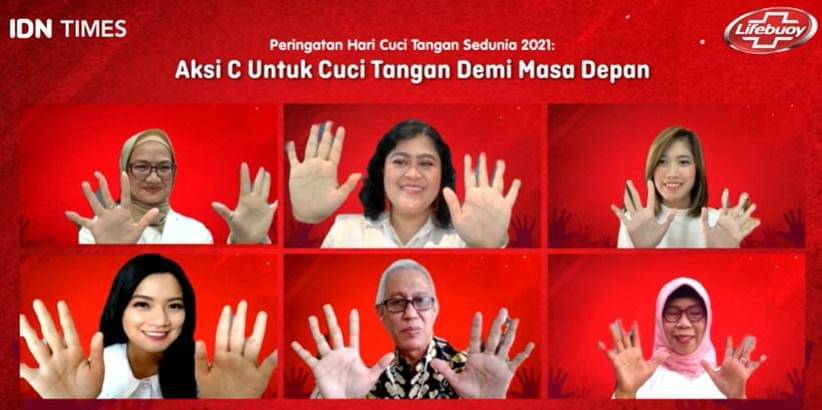Webinar Aksi C dari Lifebuoy x IDN Times (YouTube/IDN Times)