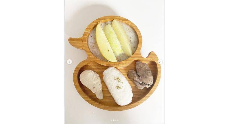 Sop Ikan Tengiri dan Hati Ayam Kuah Santan - instagram.com/akleemaregalozulaikha