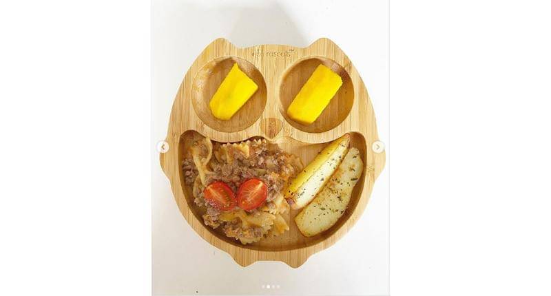 Pasta Bolognaise dan Potato Wedges - instagram.com/akleemaregalozulaikha