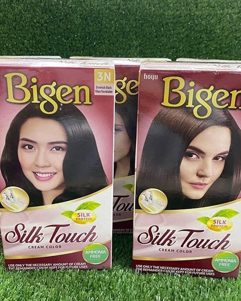 Cat rambut Bigen Silk Touch Hair Color - Instagram.com/variastoreofficial