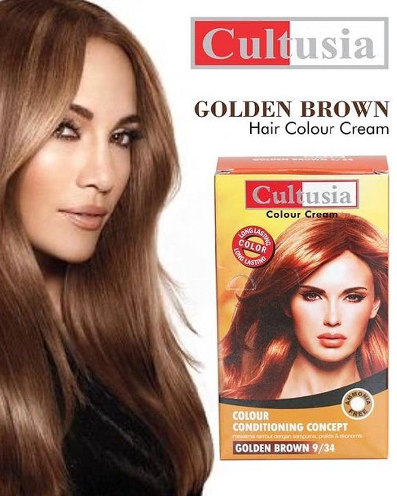 Cat rambut Cultusia Hair Colour Cream - Instagram.com/afu.cultusia