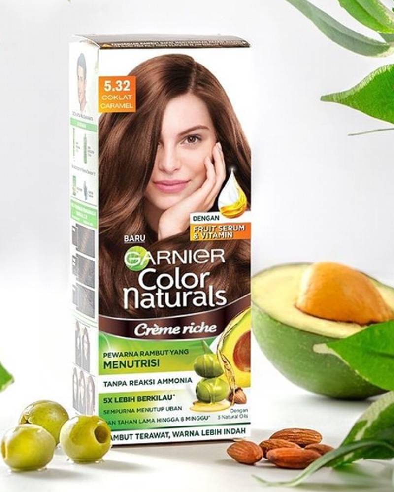Cat rambut Garnier Hair Color - Instagram.com/garnierindonesia