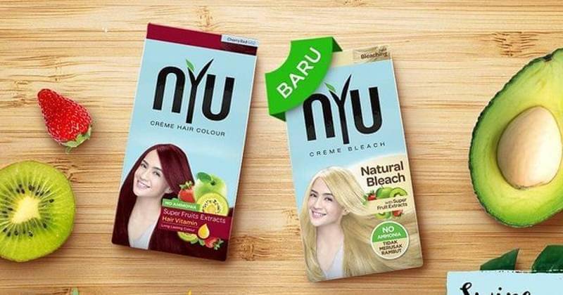 Cat rambut NYU Creme Hair Color - Instagram.com/nyubeautyindonesia