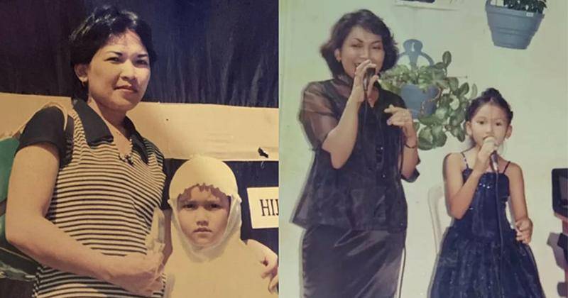 7 Foto Jadul Ayu Ting Ting dan Keluarga yang Selalu Harmonis