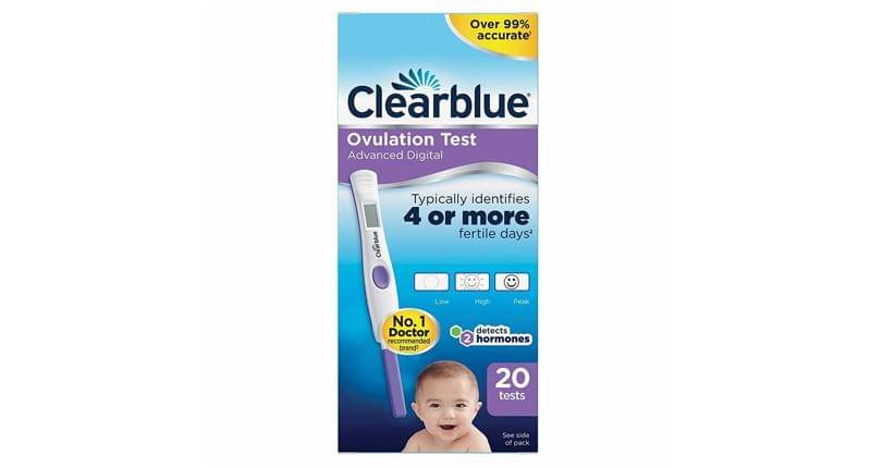 Clearblue Advanced Digital Ovulation Test - 3 Indicator (10x Test) - E-commerce/wellbeinglife