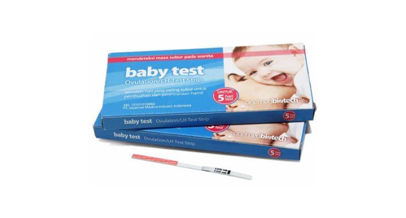 Baby Test Onemed Ovulation LH Test Strip / Tes Kesuburan Alat Uji Masa Subur Ovutest Ovulasi - E-commerce/kinarians