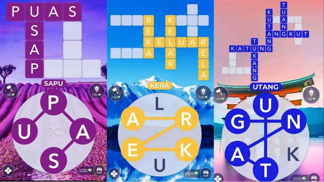 Play Store/Words of Wonders: Teka Teki Silang dan Kosa Kata