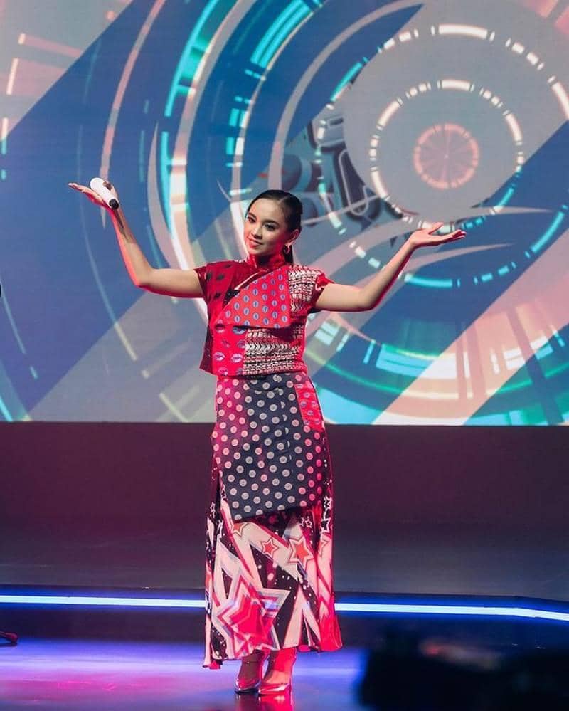 Lyodra saat mengisi acara di Bank BRI - Instagram.com/lyodraofficial