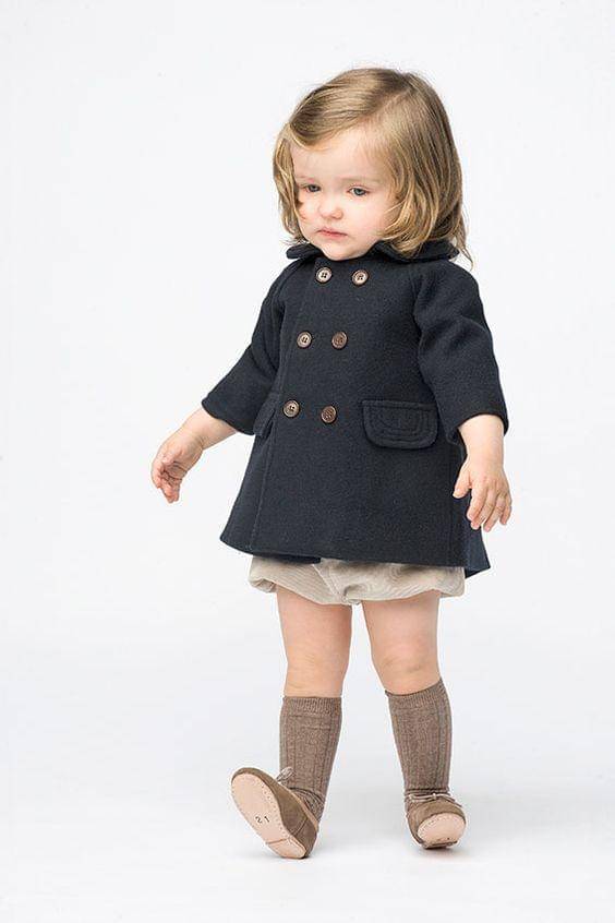 Baby coat - Pinterest.com/SAINTE CLAIRE