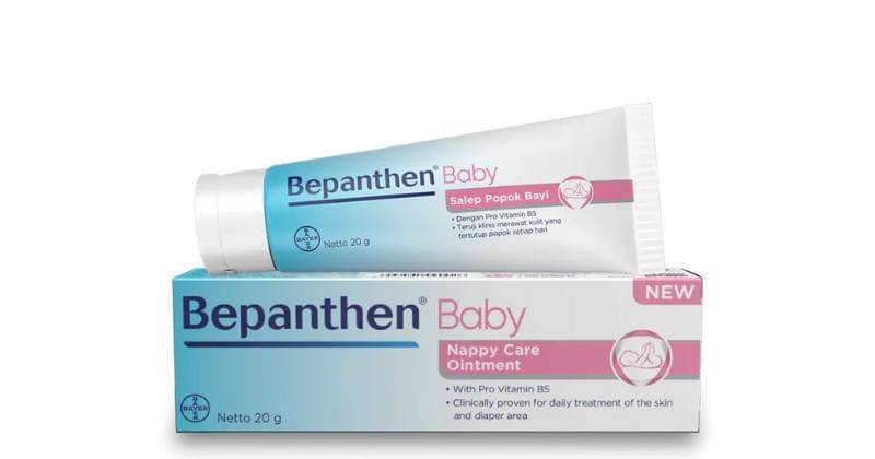 Salep Bepanthen Baby untuk atasi ruam popok pada kulit bayi yang sensitif. - Bephanten Baby