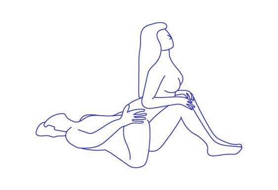 Posisi reverse cowgirl - Pinterest/Mindbodygreen.com