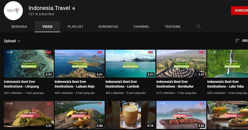 YouTube.com/Indonesiatravel
