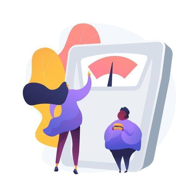 Kenali ciri-ciri obesitas - Freepik Vector Juice