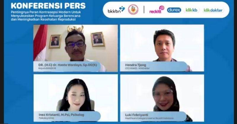 tangkapan layar konferensi pers - Popmama.com/Putri Syifa N