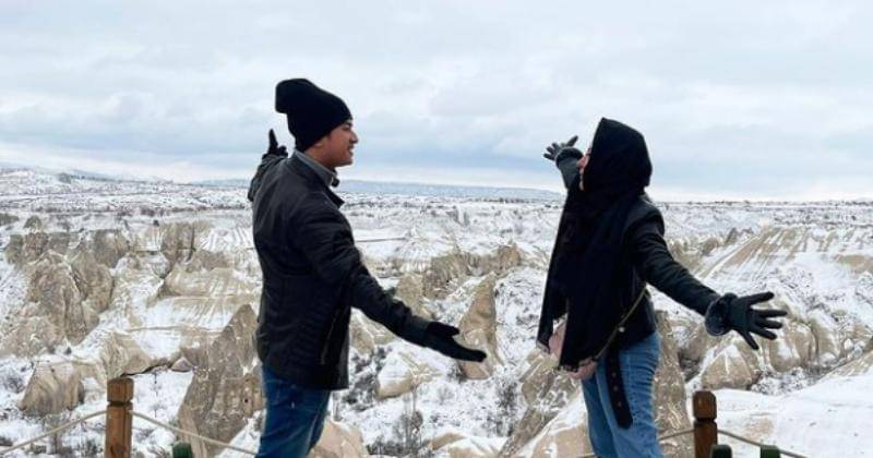 Potret Ayu Aulia dan Zikri Daulay ketika liburan di Turki - Instagram.com/ayuaulia5252