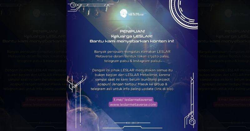 Instagram.com/leslarmetaverse