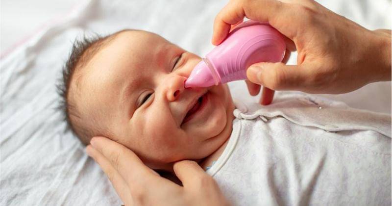 Bayi pakai nasal aspirator - Forbes