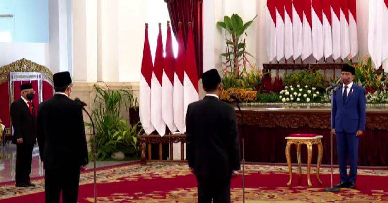 Youtube.com/Sekretariat Presiden