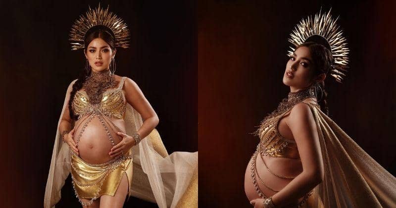 11 Foto Maternity Jessica Iskandar, Tampil bak Ratu dengan Keluarganya