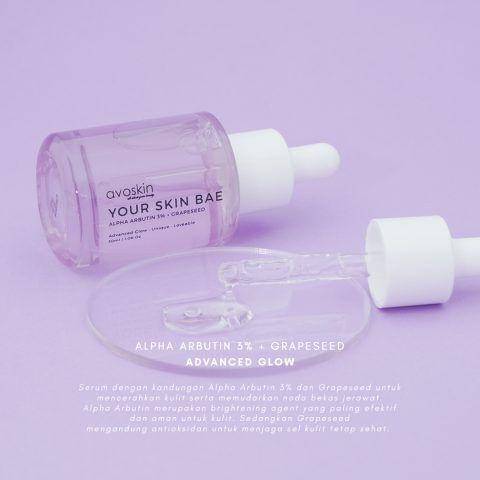 Avoskin Your Skin Bae Alpha Arbutin + Grapeseed, Serum dengan Kandungan Alpha Arbutin (avoskinbeauty.com)