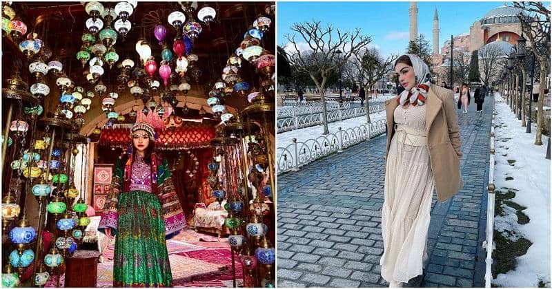 10 Potret Nourah Syahfirah saat Liburan di Turki dengan Teuku Rafly