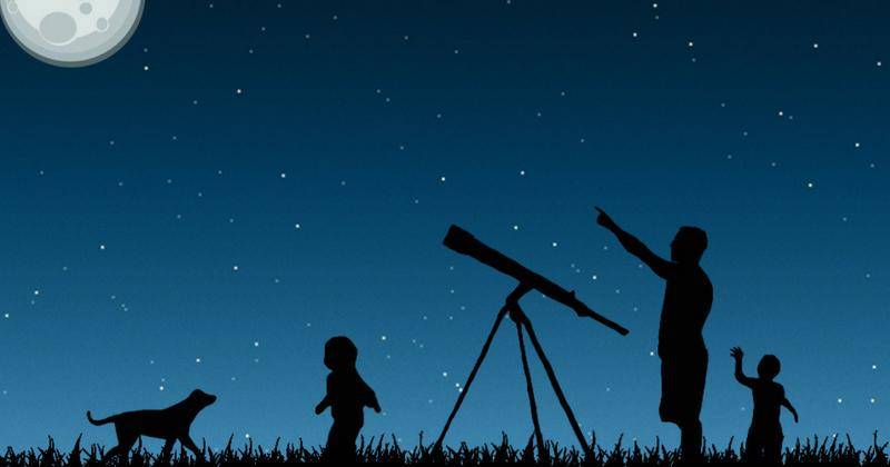 Menatap Langit di Alam Bebas - Kidstoppress