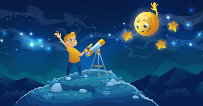 Astronomi Untuk Anak - freepik/upklyak