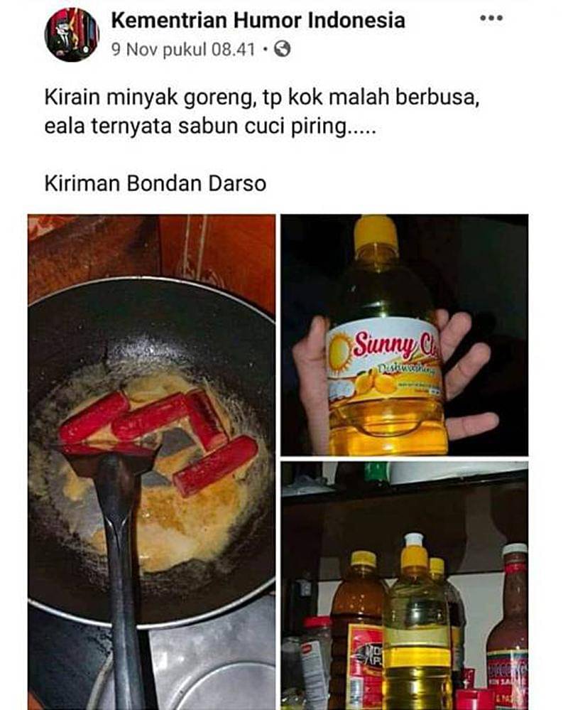 Facebook.com/Kementrian Humor Indonesia