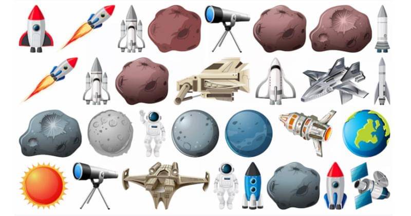 Benda-Benda di Angkasa - Freepik/brgfx