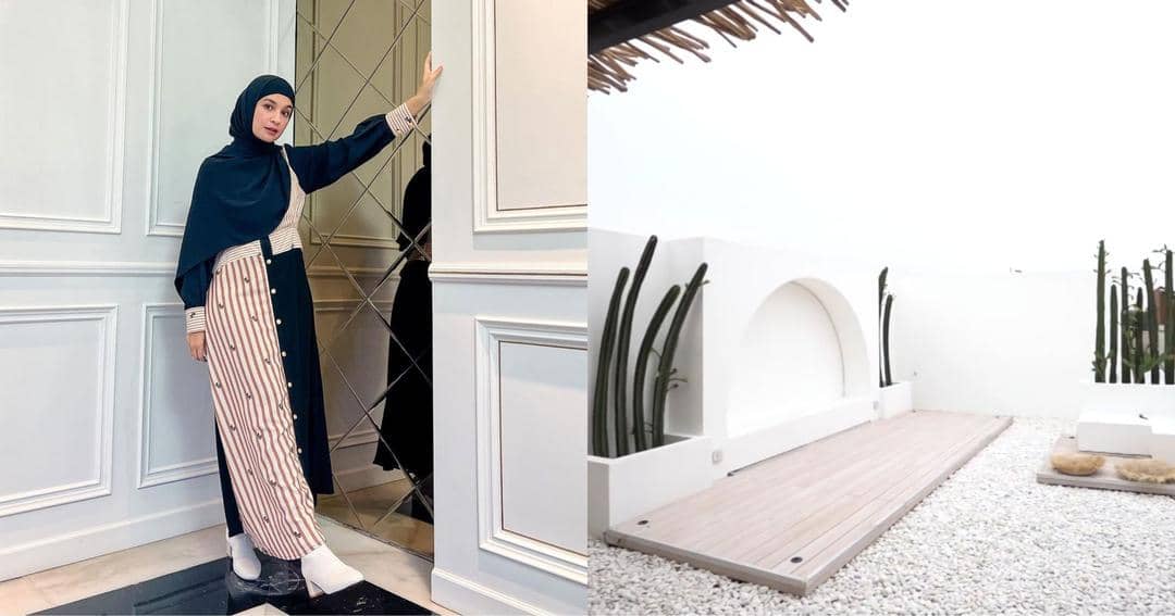 12 Foto Rooftop Rumah Shireen Sungkar, Serasa di Bali
