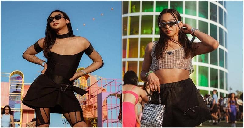 5 Gaya Jovi Adhiguna saat Nonton Coachella, Super Stylish!