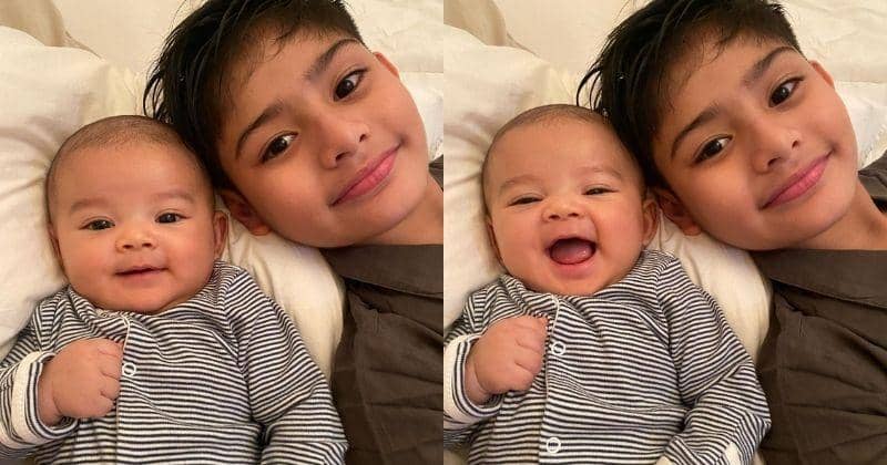 11 Foto Kompak King Zhafi Bareng King Faaz, Sibling Goals!