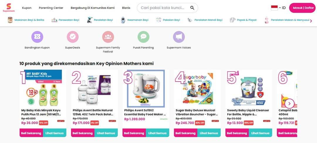 Website SuperMom