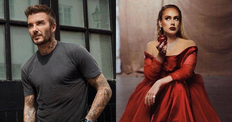 Instagram.com/davidbeckham & adele