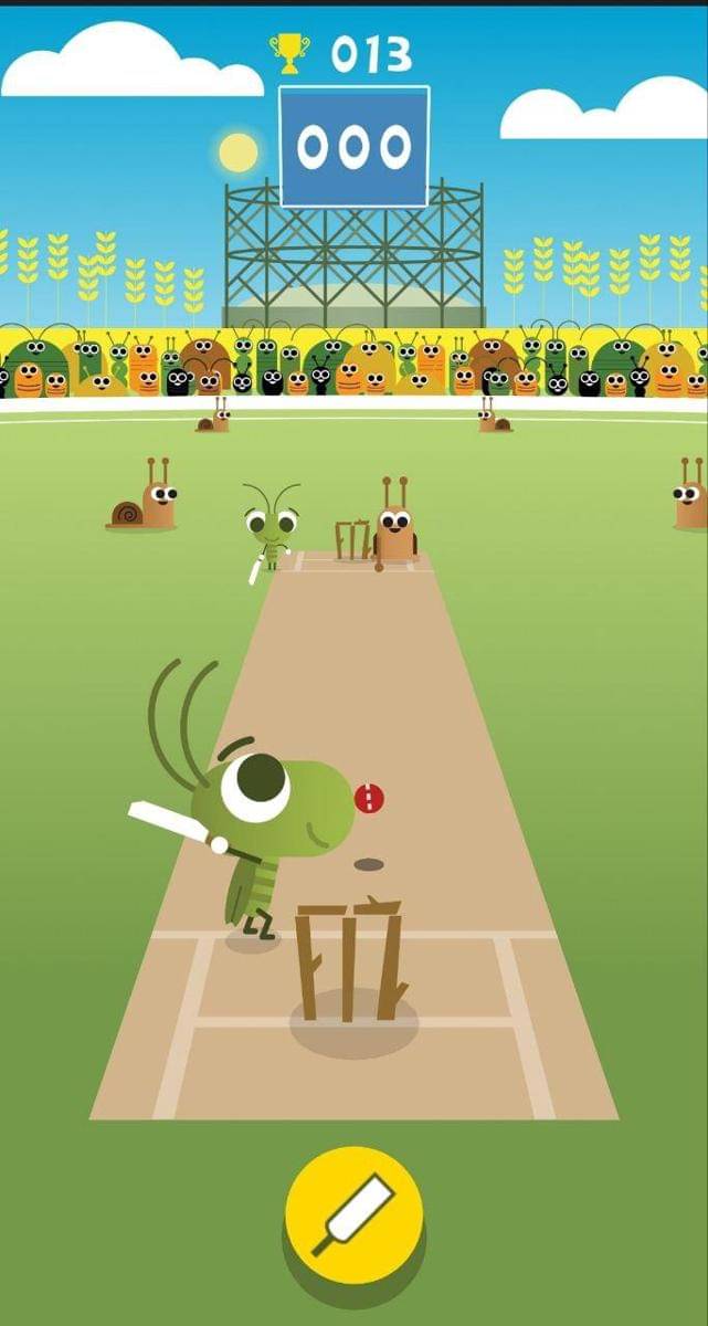 Google Doodle/Cricket