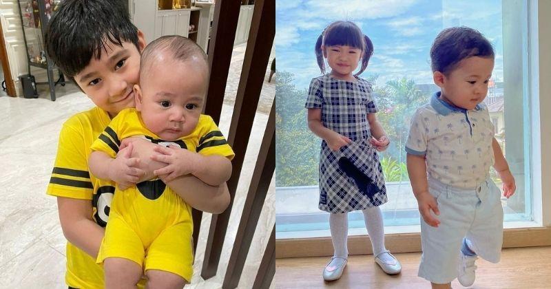 9 Anak Artis Dua Bersaudara yang Dijuluki Anak Sultan, Bos Kecil!