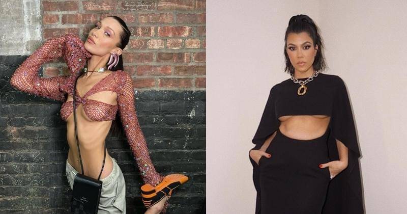 Instagram.com/belahadid & Instagram.com/kourtneykadarsh