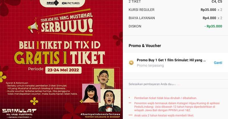 Instagram.com/filmsrimulat | Tix.id