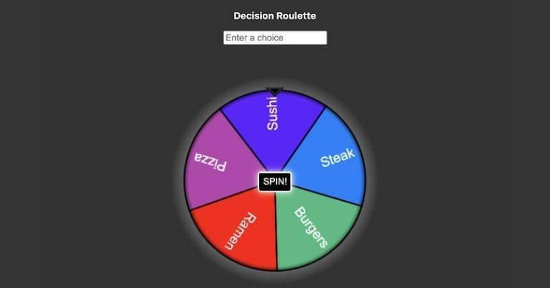 Play Store/Decision Roulette