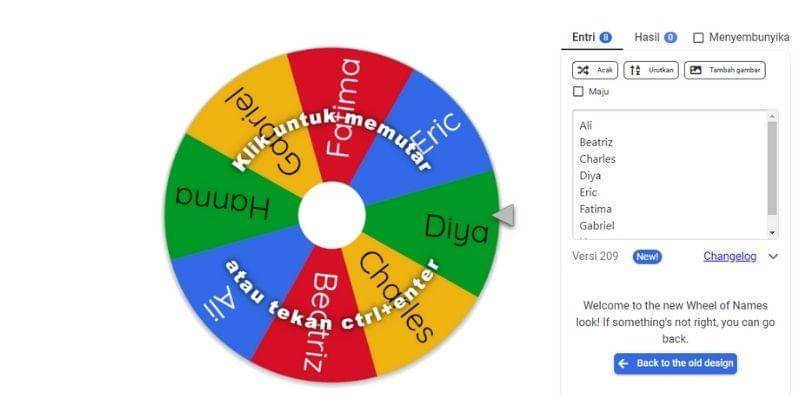Wheelofnames.com